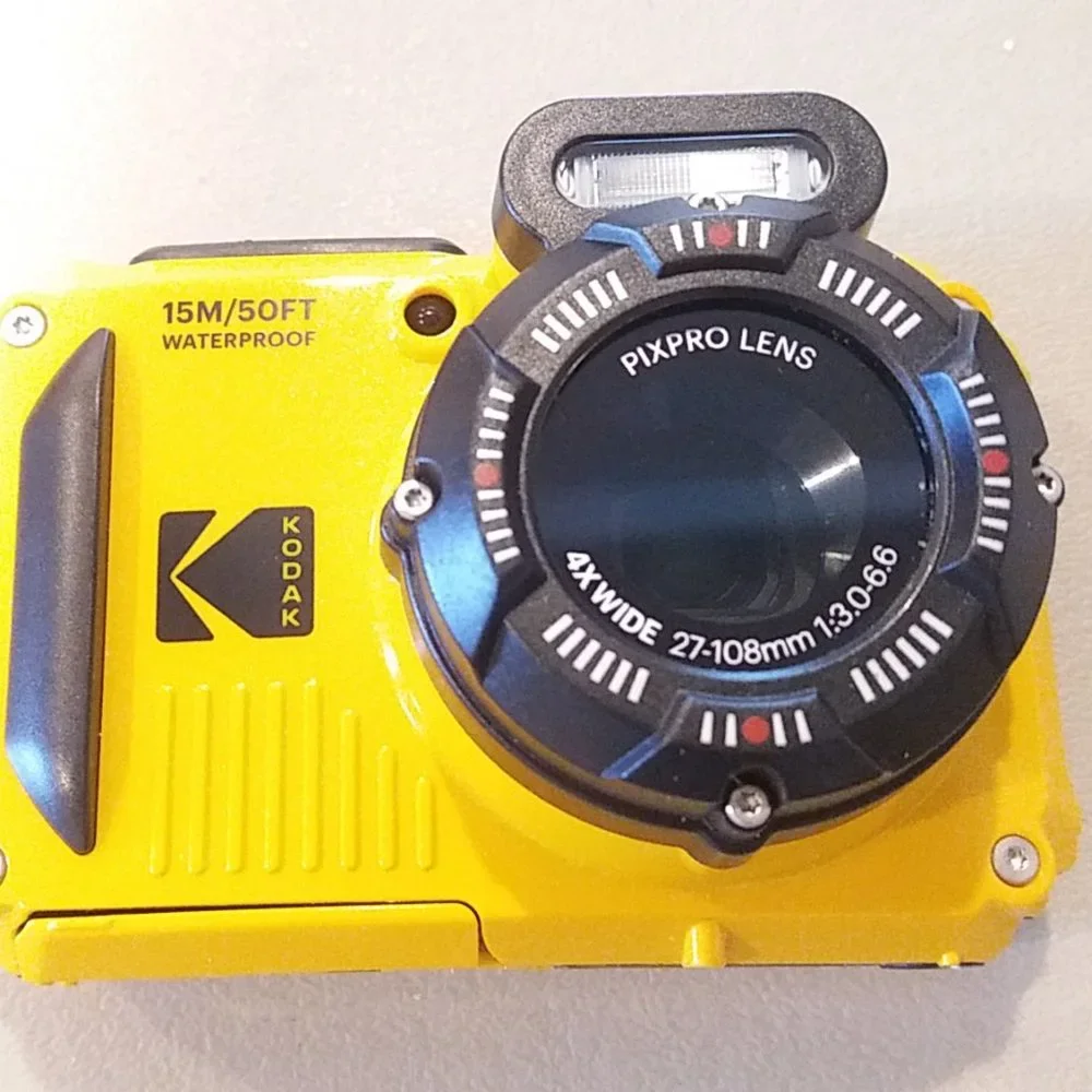 Kodak Pixpro WPZ2 Rugged Waterproof Digital Camera 16MP LCD Full HD Video Yellow